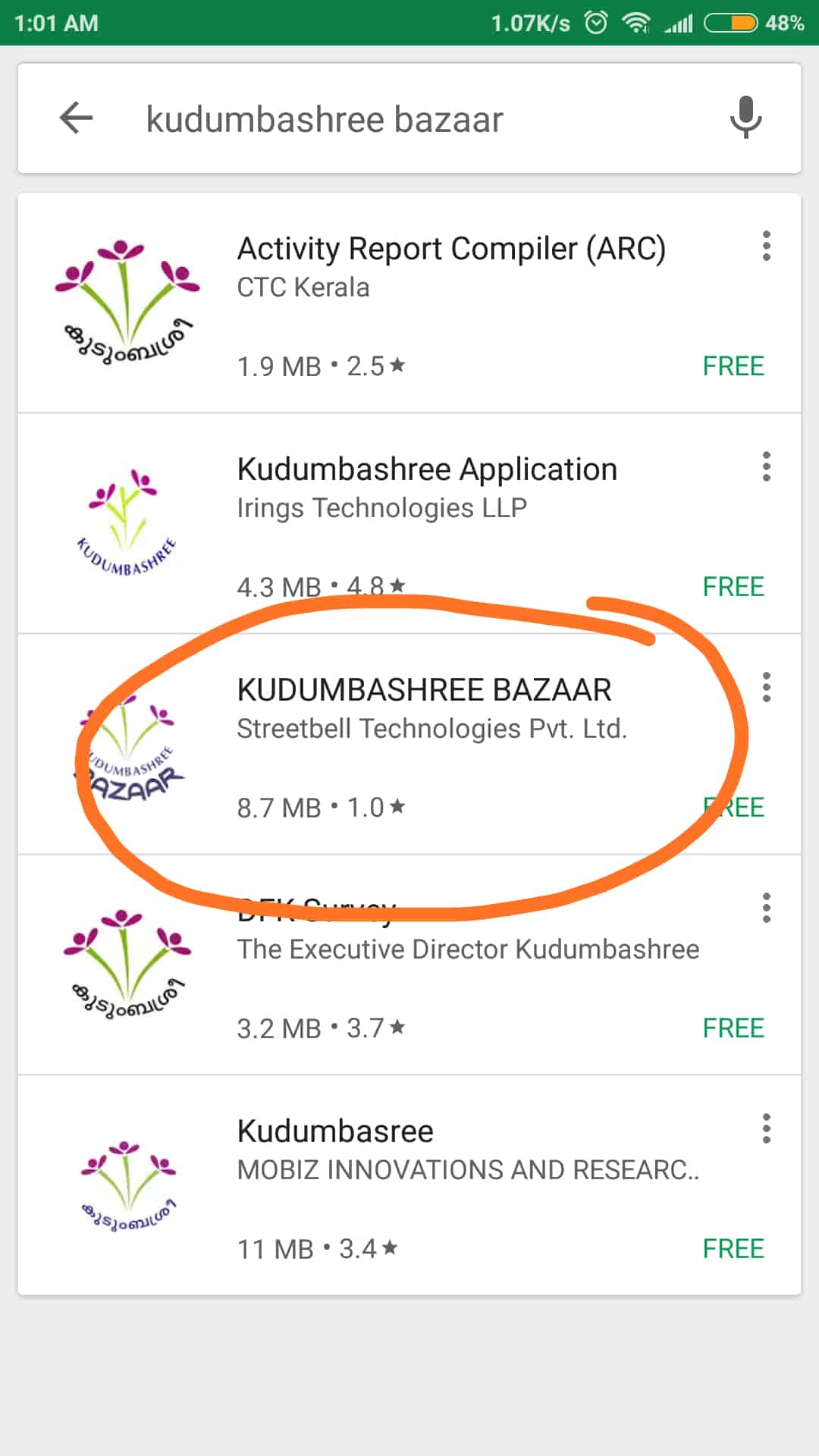 kudumbashree how to install app help athul