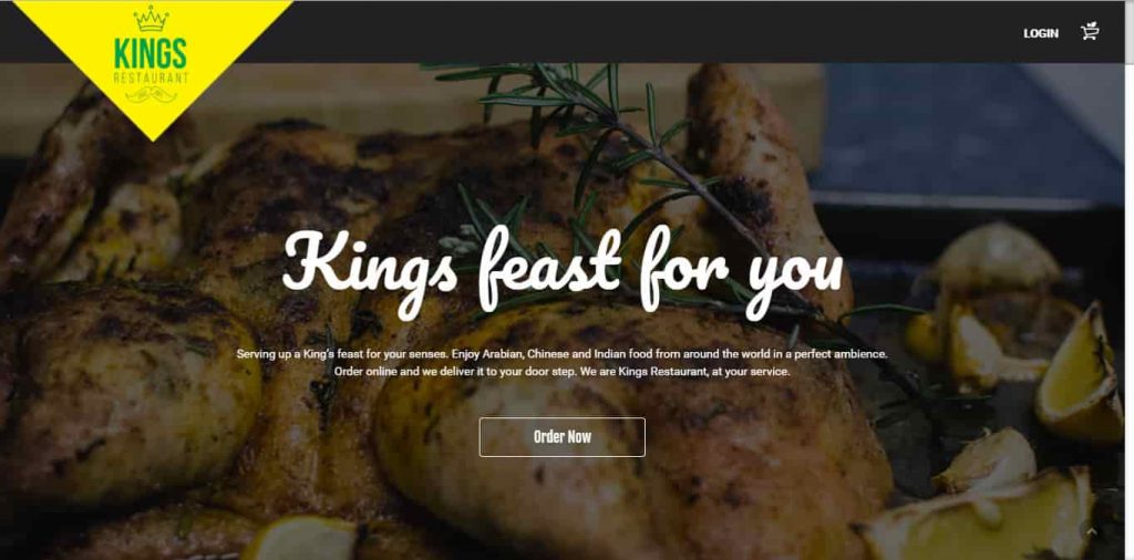 kings restaurant online order athul seogrey